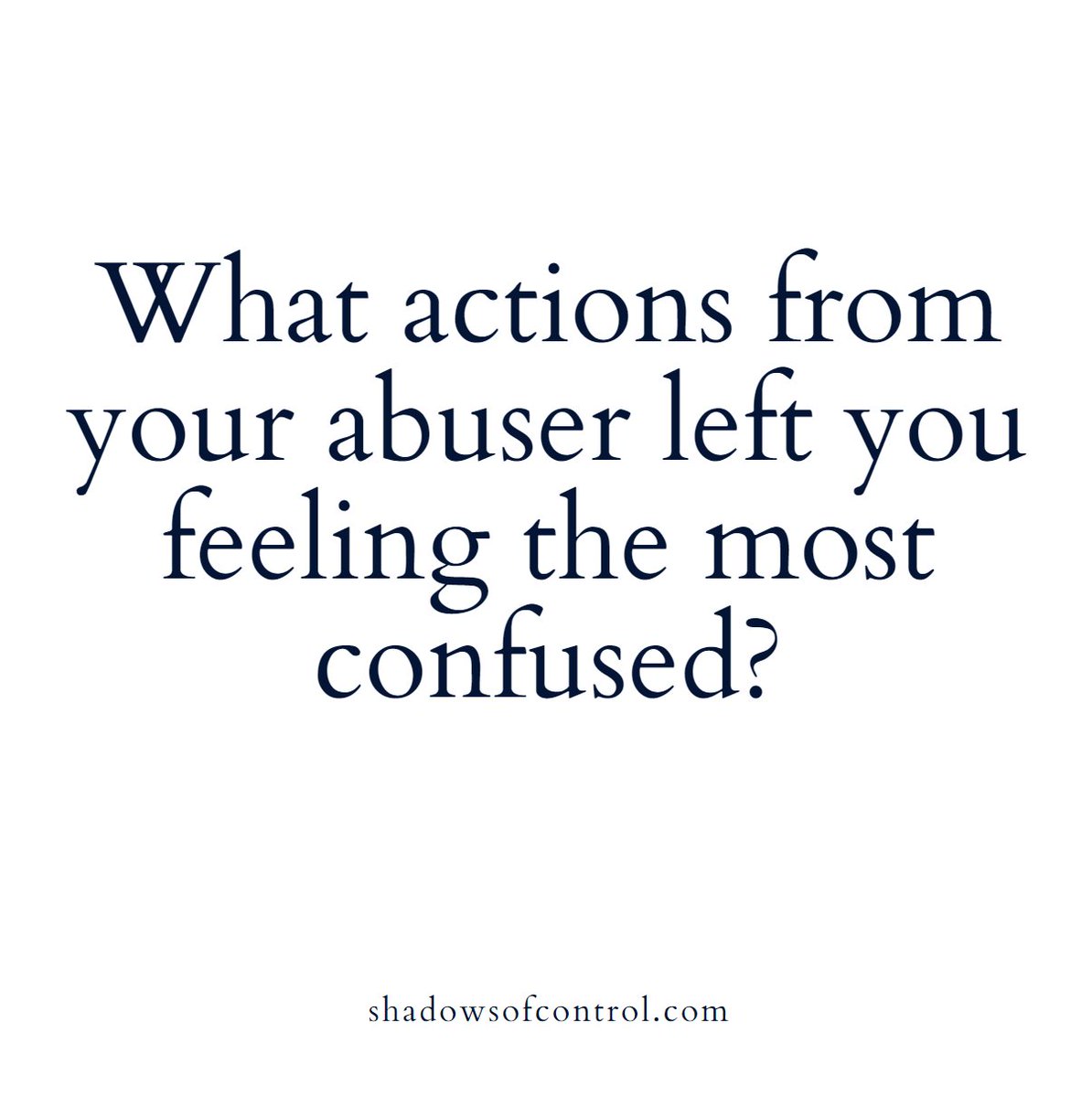 Shadows of Control tweet media