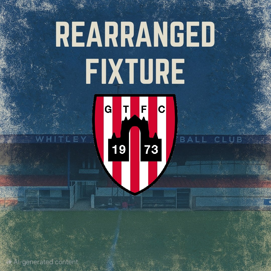Wednesday's league game against Guisborough will be rearranged, due to their draw in today's FA Cup fixture