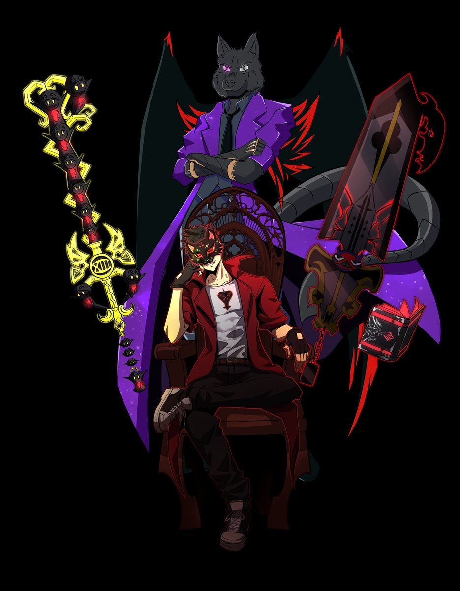 TheJDzero's tweet image. And here's Darkness Jr. &amp;amp; His Star Platinum Stand