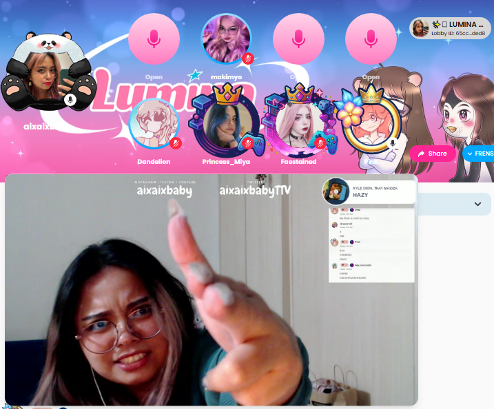 aixaixbabyPF's tweet photo. threatening chat to say hi for the xeet

GRWM strim (going to bed edition) happening live on @playfriends_gg rn https://t.co/Rbmn56T9Df