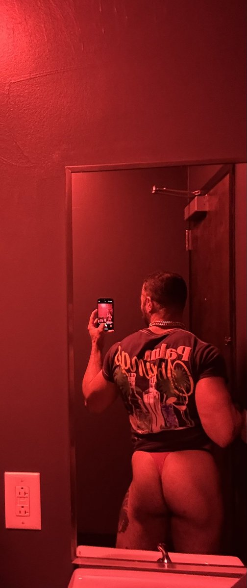 Red light. Red thong. I don’t make the rules.