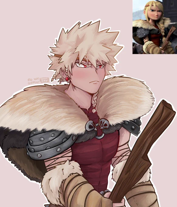 Dragon riding Vikings BKDK as Hiccstrid cause they're the same #bkdk #hiccstrid #httyd