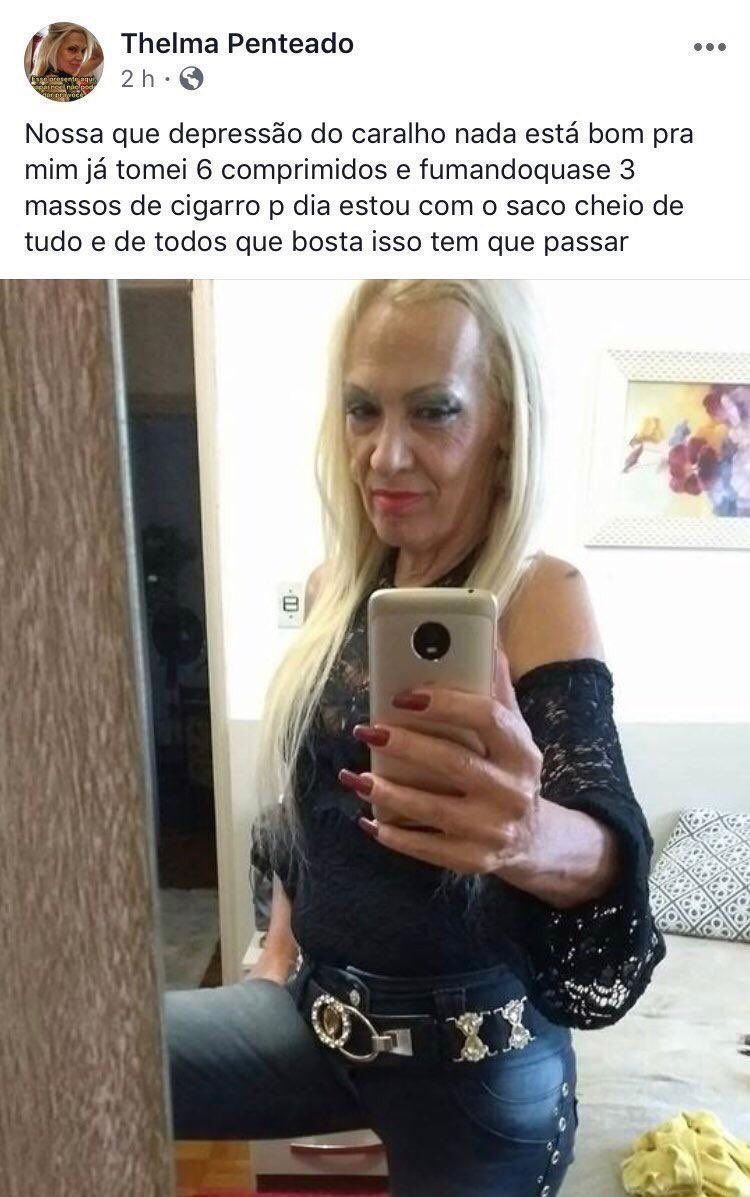etherandiy's tweet photo. nossa que depressão do caralho nada está bom pra mim já tomei 6 comprimidos e fumandoquase 3 massos de cigarro p dia estou com o saco cheio de tudo e de todos que bosta isso tem que passar https://t.co/BJWTxSZufh