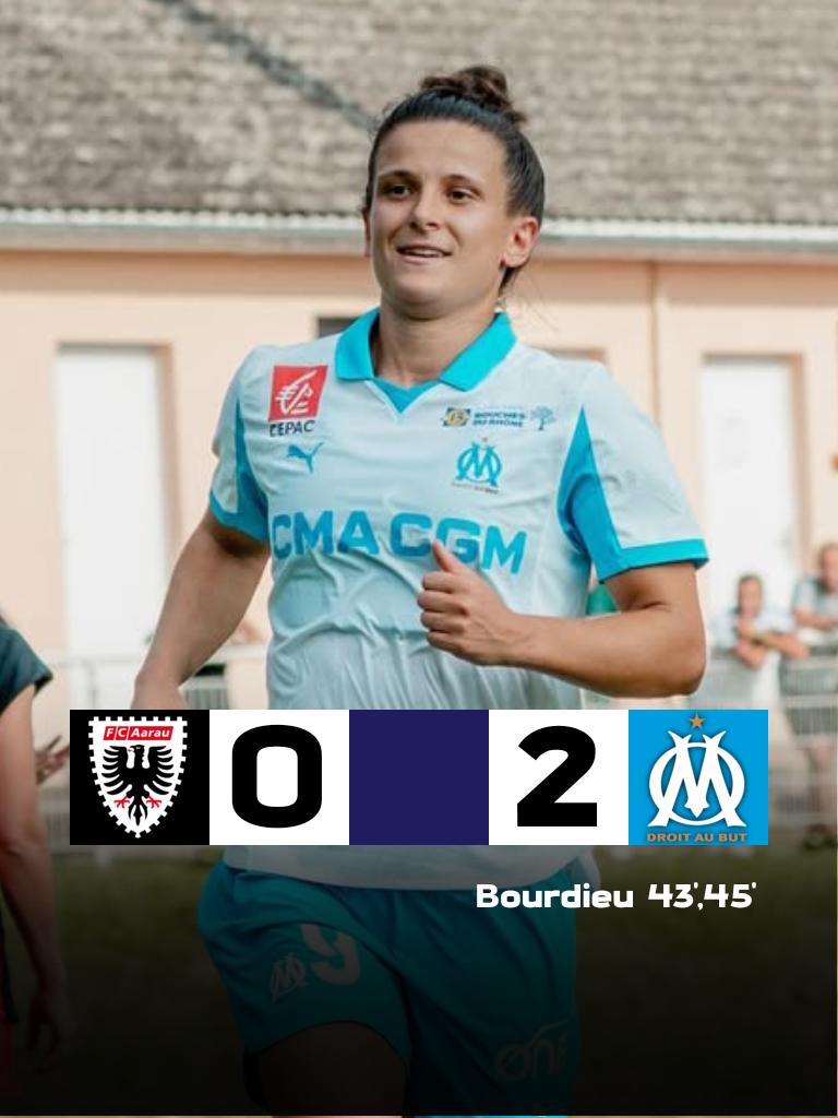 Uniqueom_'s tweet photo. Nos Olympiennes s'imposent 2-0 contre le FC Aarau pour ce 4ème match du Summer Act ! 

Rdv le 20 contre CE Europa pour le 5ème match ! 

#TeamOM #FCAOM https://t.co/0kwETsv63r
