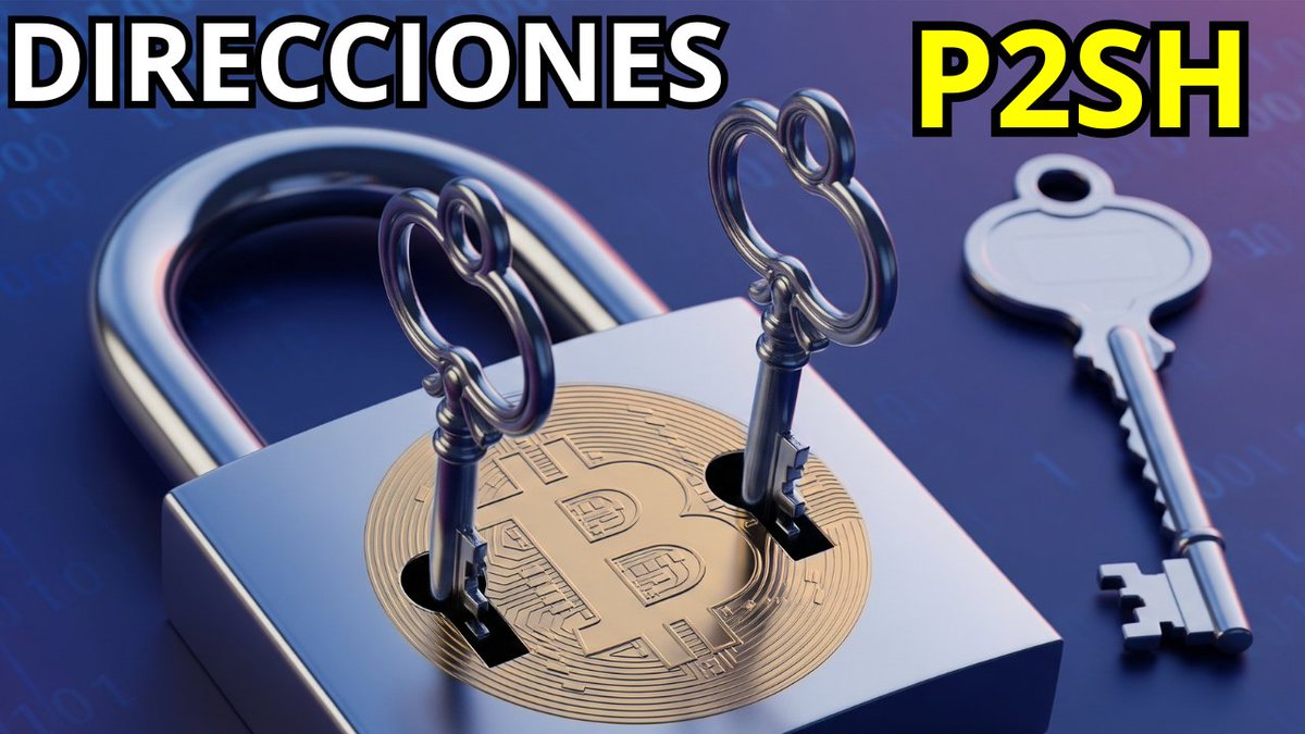 Btcdesdecero's tweet photo. Direcciones P2SH en Bitcoin | ¿Por qué Son la Clave de la #Multifirma? 🔑🔑🔑
En este video exploramos a fondo qué es una dirección P2SH en Bitcoin. 🤓
¡Míralo aquí! 👉https://t.co/xgxOgDJPwq
#Multisig #P2SH #educaciónbitcoin #bitcoindesdecero https://t.co/shkZkdXXjw