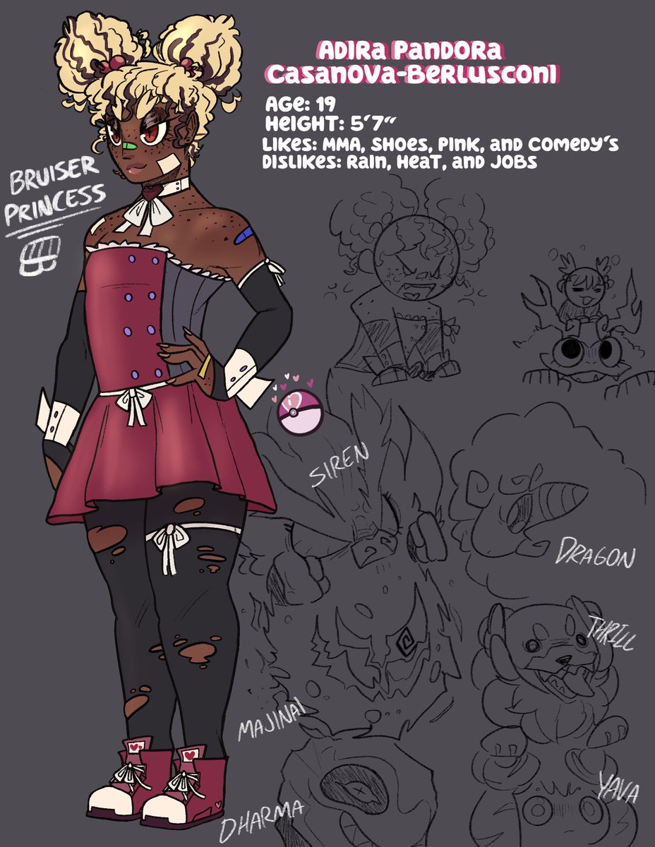 Discarus's tweet photo. [ PKMN ocs ] ~ The Casanovas fit’s 

{ kids of Fausto Ghul Casanova and @Zuppe_Lan_’s Chiara “Chunni” Berlusconi } https://t.co/B22BnDB5A2
