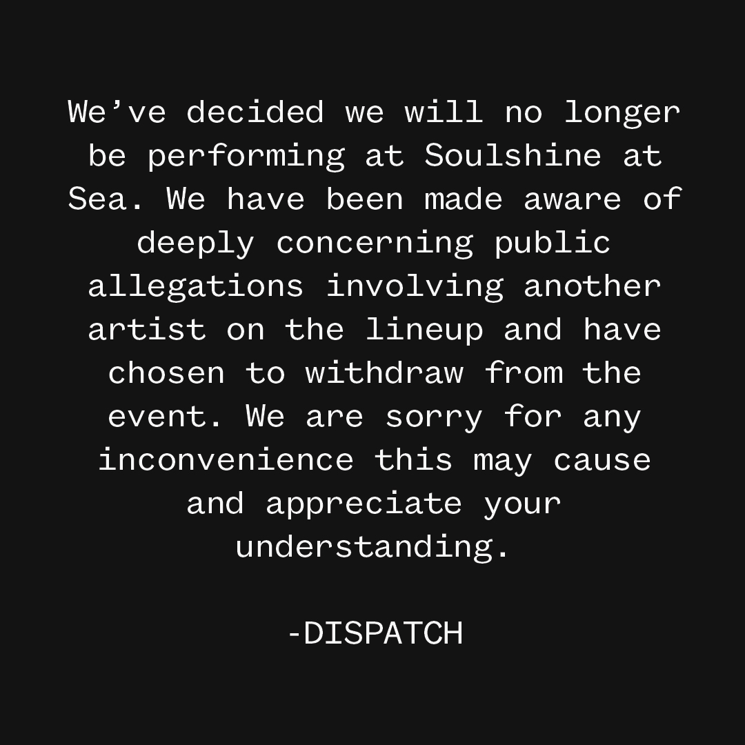 DISPATCH (@dispatchmusic) on Twitter photo 