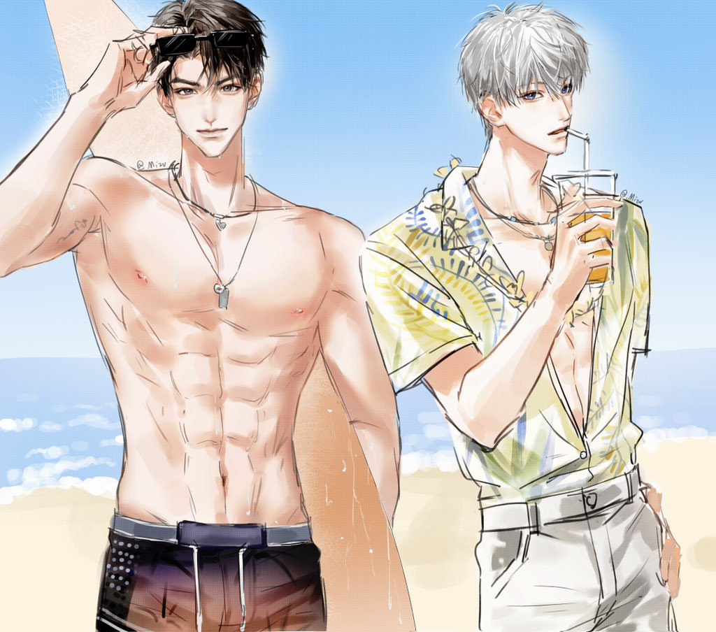 LianziZhou86414's tweet photo. 🏖️
#LoveandDeepspace #恋と深空 #Xavier #沈星回 #CALEB #夏以昼 https://t.co/f83r8duidv