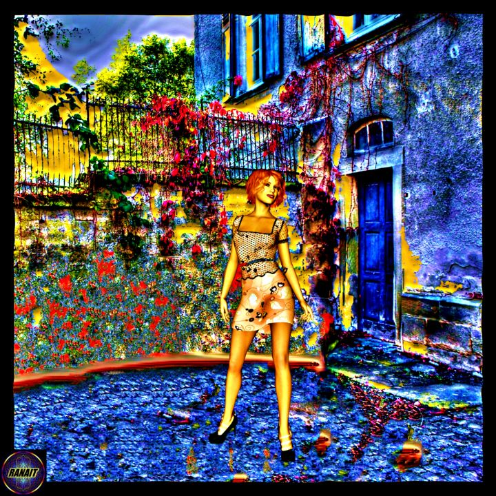 Art of the Day: "PATIO". Buy at: ArtPal.com/nicolainatraia…