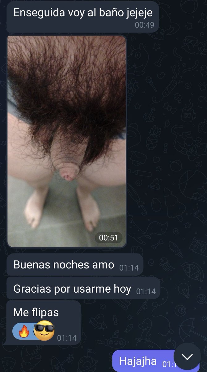 Este es el final de mi conversación con la pichacorta ayer, que se quedó f0llada, caliente y agradecida 🤣🤏🏻💸🥜🐷🥵