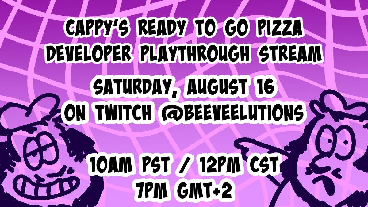 twitch.tv/beeveelutions

WE'RE LIVE WITH DEV COMMENTARY OF THE GAME! GET IN HERE!!