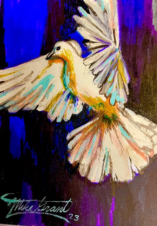 Art of the Day: "The Messenger". Buy at: ArtPal.com/mikegrant1208?…