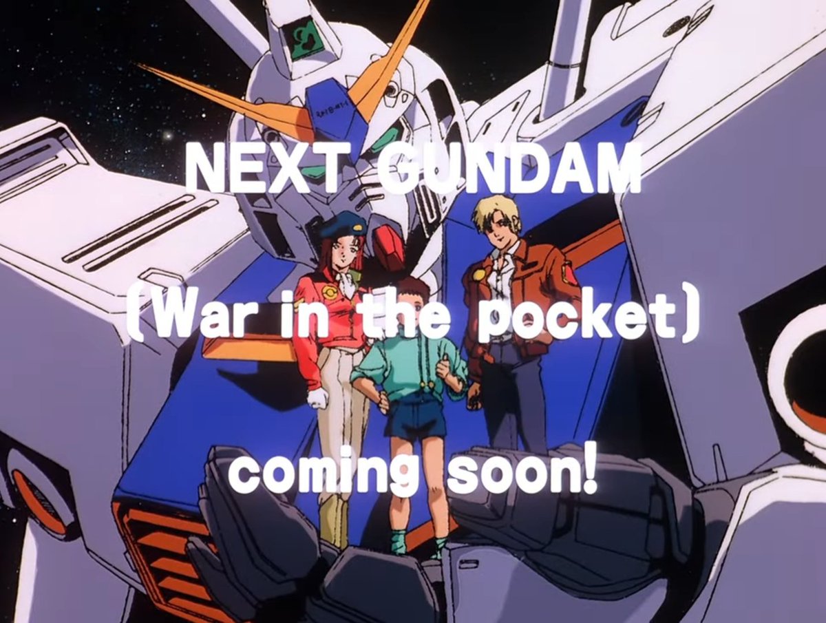 Woaw guys did you see the annoucment of the New Gundam?!!! I hope its very hopeful, specially after Char's Counterattack ending....