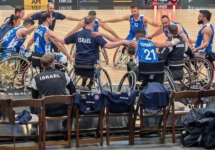 Hen Mazzig (@henmazzig) on Twitter photo BREAKING: The British Paralympic wheelchair basketball team turned their heads away to disgrace the Israeli team during the national anthem, โHatikva,โ in their match today. 
This is more than poor sportsmanship. Itโs a message that Jewish players will not be respected as equals BREAKING: The British Paralympic wheelchair basketball team turned their heads away to disgrace the Israeli team during the national anthem, โHatikva,โ in their match today. 
This is more than poor sportsmanship. Itโs a message that Jewish players will not be respected as equals