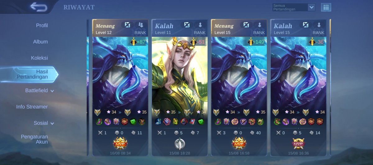 Hero tank yang paling gampang dapet MVP di MLBB ya Belerick. Sinyal lu bapuk juga masih berfungsi nih hero