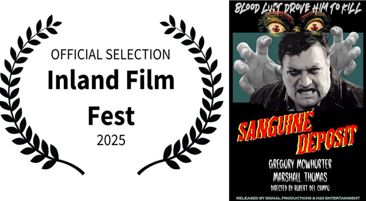 IE Peeps! Sanguine Deposit is an official selection of the Inland Film Festival! See the IE film with 20 certified IMDB wins. Our film screens on Saturday, September 13th at Regal Cinema in San Bernardino. Get your tickets now through the Inland Film Festival EventBrite page.