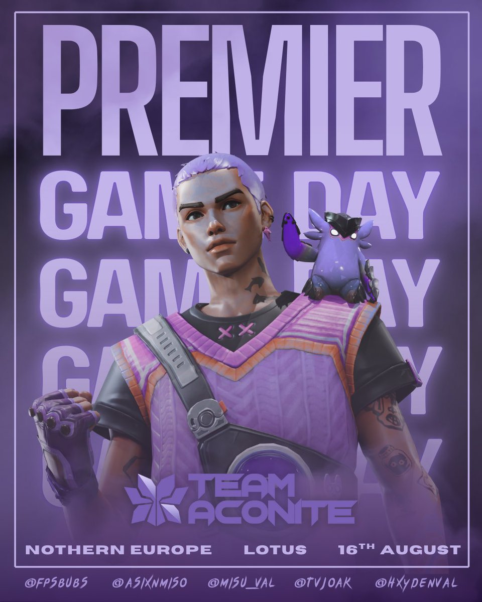 PREMIER WEEK 7  
Tonight @ 7pm BST (in 45 mins)
Goodluck to the KTTNS!