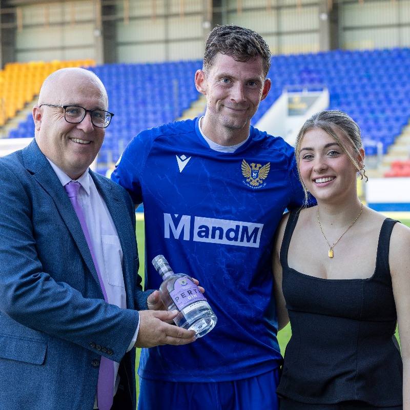 St. Johnstone FC (@stjohnstone) on Twitter photo This afternoon's Perth Gin player of the match, selected by <a href="/Saints_Trust/">Saints in the Community</a>, was Jack Baird 💙 
#SJFC This afternoon's Perth Gin player of the match, selected by <a href="/Saints_Trust/">Saints in the Community</a>, was Jack Baird 💙 
#SJFC
