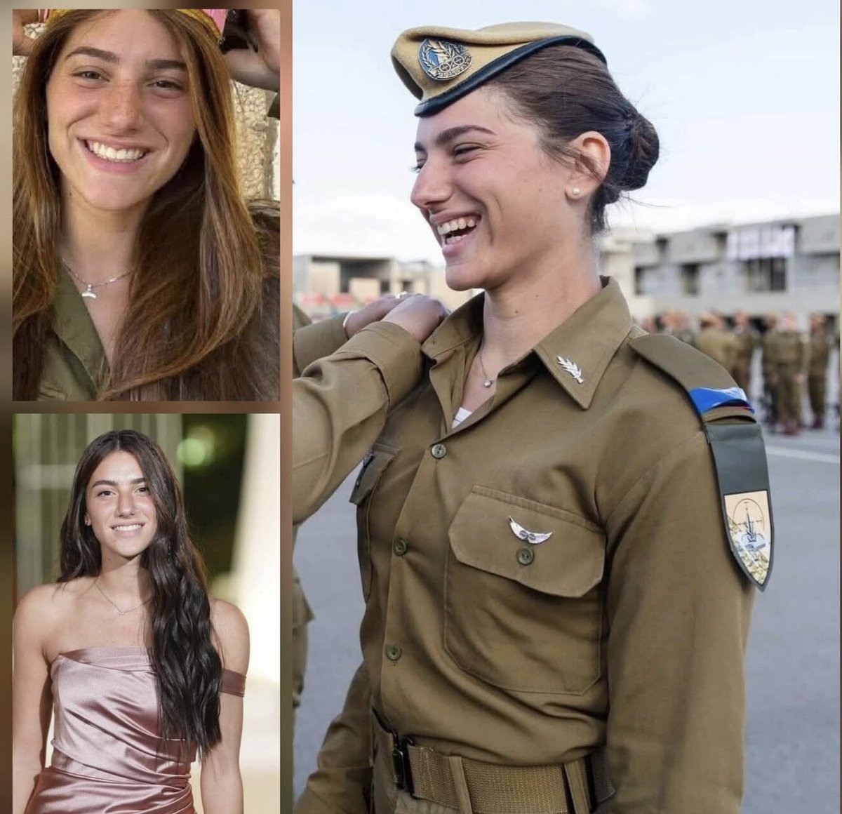 ACOM_es's tweet photo. La Capitana Shir Eilat z”l, comandante de las observadoras, sirvió en el Ejército de Defensa Fronteriza de las FDI.
Cayó en combate el 7 de octubre de 2023, a los 20 años.

Shir nació el 19 de diciembre de 2002 en la región de Shfela. Niña brillante, llena de vida y con una risa contagiosa, llevaba consigo una energía desbordante y, al mismo tiempo, una calma interior profunda. De esa fuerza tranquila surgía su don natural para el liderazgo.

El 1 de agosto de 2021, Shir se alistó en las FDI y se unió al Ejército de Defensa Fronteriza del Cuerpo de Inteligencia de Combate. Tras completar el curso de operadoras de observación, fue destinada al puesto de Nahal Oz. Meses después asistió al curso de comandantes de escuadra y, más tarde, al curso de oficiales.

En junio de 2023, fue asignada a uno de los puestos más exigentes y desafiantes a lo largo de la frontera con Gaza. Se adaptó con rapidez y se entregó al cargo, a menudo a costa del sueño y del tiempo en casa.

Bajo su mando tenía a unas cincuenta soldados. Fue su comandante, pero también su protectora, mentora y amiga. Su liderazgo se basaba en el respeto: nunca vio a sus soldados como personas que debían seguir órdenes a ciegas, sino como compañeras de misión. Amaba a sus soldados con todo su corazón.

Shir era de una belleza llamativa, con una sonrisa radiante y dos hoyuelos, pero su belleza interior igualaba a su gracia exterior. Inteligente, ingeniosa, humilde, tenía esa capacidad tranquila de inspirar y liderar. Trataba a todos con respeto, escuchaba de verdad y siempre hacía sentir a las personas reconocidas. Una amiga excepcional, llevaba risa y alegría allá donde iba, siempre rodeada de amistades de todo tipo.

Cuando comenzó el ataque, Shir se encontraba en el centro de mando de Nahal Oz, sirviendo como la comandante principal de las observadoras. Al avistar a los terroristas acercándose a la valla fronteriza, sus primeras palabras fueron:

“Pase lo que pase, no dejamos que lleguen al kibutz.”

Desde ese momento, lideró con una serenidad inquebrantable y una extraordinaria capacidad de improvisación. Junto a sus soldados, dio la alerta de la infiltración, dirigió fuerzas al lugar y transmitió inteligencia en tiempo real. A medida que los terroristas se aproximaban, operaba el sistema “See-Shoot” contra ellos siempre que era posible. Y, aun en medio de la batalla, seguía cuidando a sus soldados: consolándolas, animándolas e incluso haciéndolas reír. Tras horas de encarnizados combates, los terroristas irrumpieron en el centro de mando. Shir cayó en acción.

Que la memoria de la Capitana Shir Eilat , comandante heroica que luchó hasta su último aliento para proteger a sus soldados y a su patria, sea siempre bendita. 

El mundo exige que Israel alimente a sus asesinos.