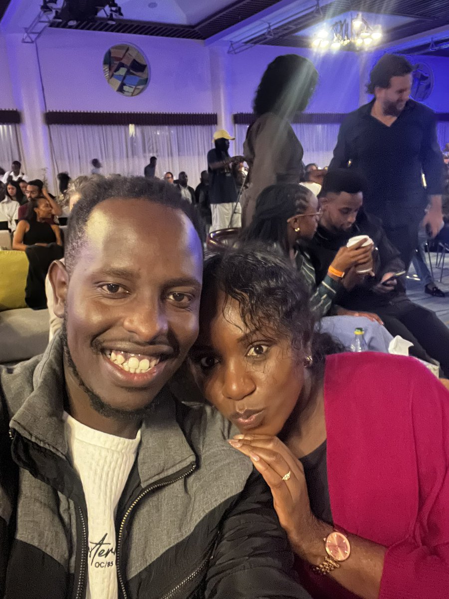 Kmbmaiyo's tweet photo. With my personal person #nairobiinternationalcomedyfestival https://t.co/K15kZv1jBX