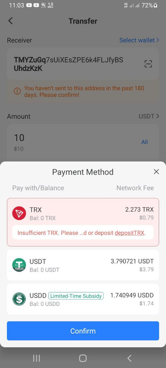 i am very happry and satisfied that tokenpocket  fee low and  fast deposit, withdraw.
specially trx fee is very low
GO AHHED TOKENPOCKET

<a href="/TokenPocket_TP/">TokenPocket</a>
 <a href="/trondao/">TRON DAO</a>
 <a href="/usddio/">USDD</a> 
 <a href="/tether/"></a> 

#StablecoinWallet 
 #TronWallet