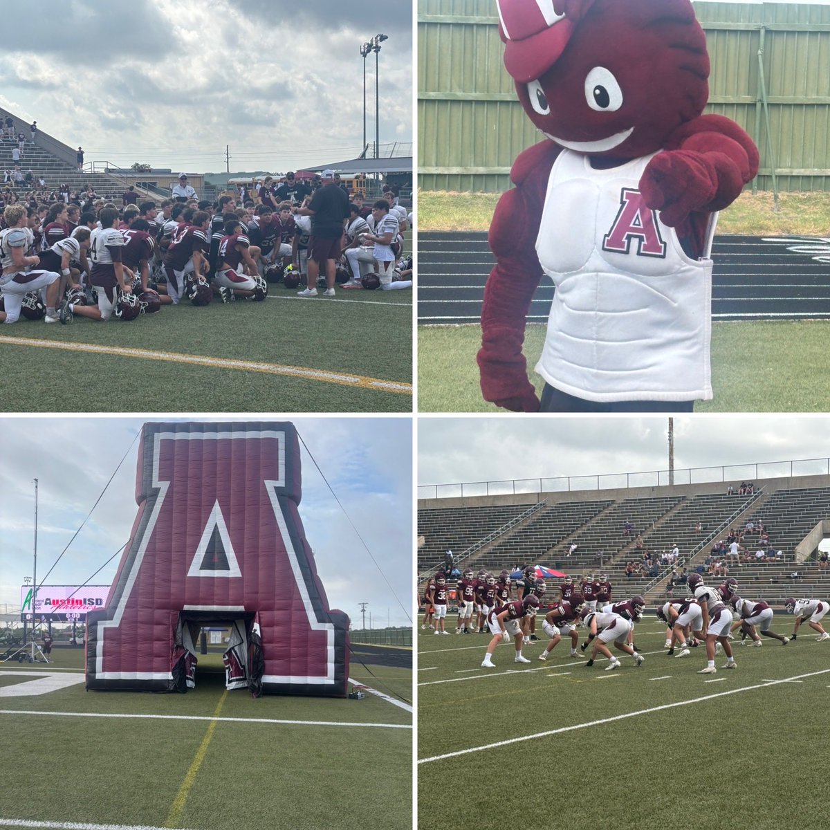 Coach Creek, M. Ed. (@coachcreek10) on Twitter photo Good times with <a href="/AustinMaroonFB/">Austin High Football</a> over at Nelson field today for their maroon and white scrimmage. Big things ahead for the Maroons…<a href="/AISDAthletics/">Austin ISD Athletics</a>
#TheTexasWay
#WinTheDay Good times with <a href="/AustinMaroonFB/">Austin High Football</a> over at Nelson field today for their maroon and white scrimmage. Big things ahead for the Maroons…<a href="/AISDAthletics/">Austin ISD Athletics</a>
#TheTexasWay
#WinTheDay