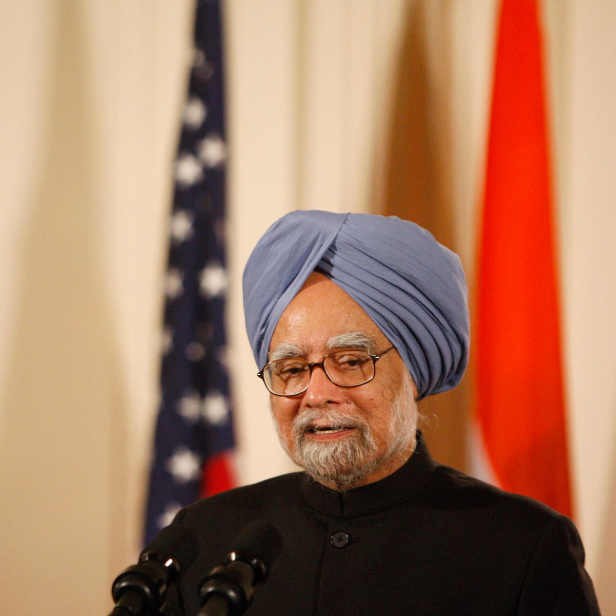 Late Dr. Manmohan Singh Ji, Former Prime Minister of India, is a towering figure who gave our nation economic strength, honesty in politics, and international respect.

Morphed images showing him without turban &amp; beard are not just disrespectful to a former PM but a direct attack