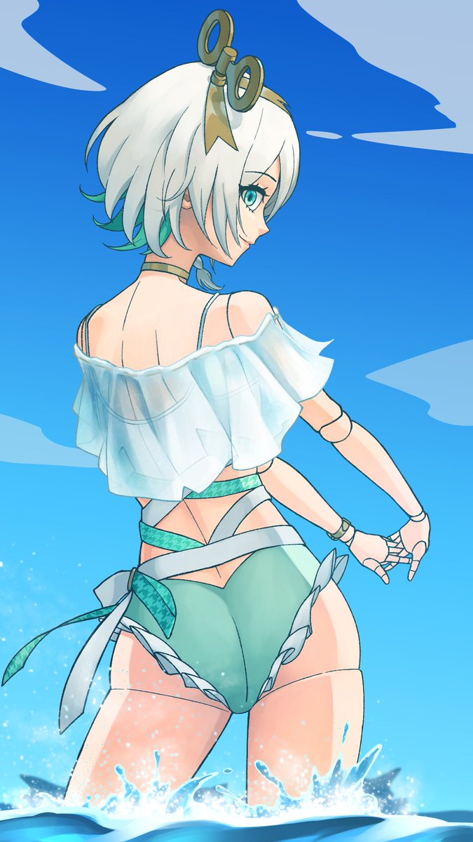Summer Ceci 💚
I love her Summer outfit!
 #Immergination