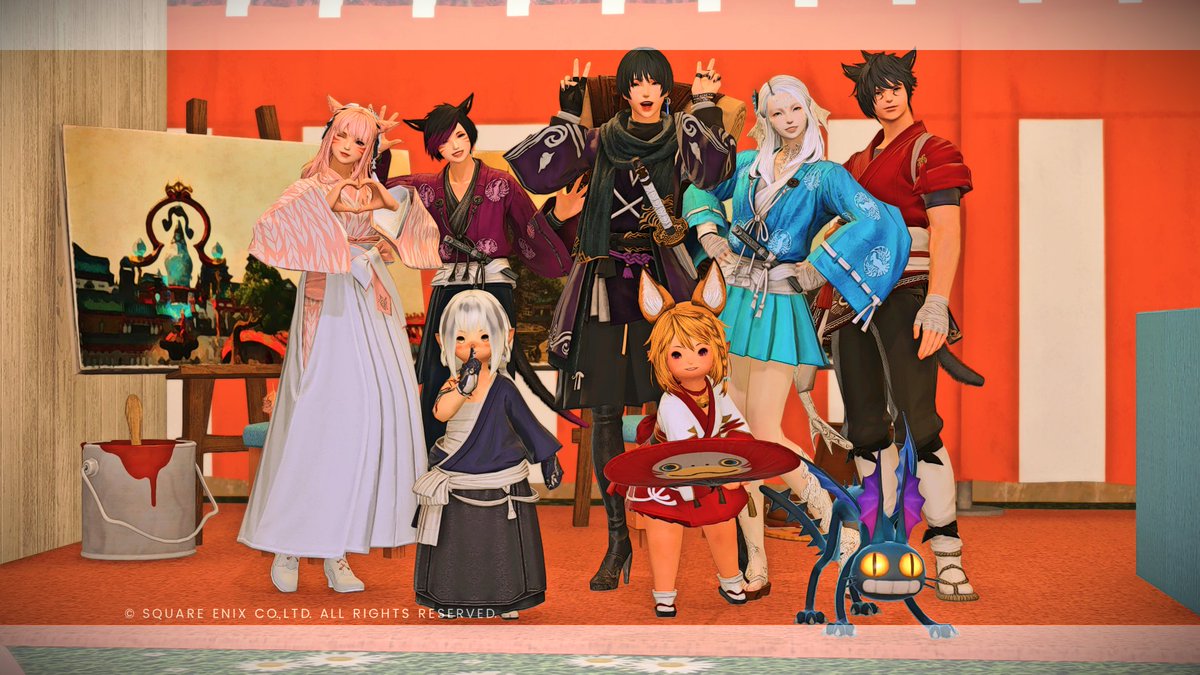 WOW! Our first booth opening at an event, and we got a whopping 60 YCH COMMISSIONS ON LINE.

Thank you so much to everyone that visited us! And big thanks to our staff members that were in chaos in the VC due to so many people coming by! We love you all!

#FFXIVGAMC #MatsuriFFXIV