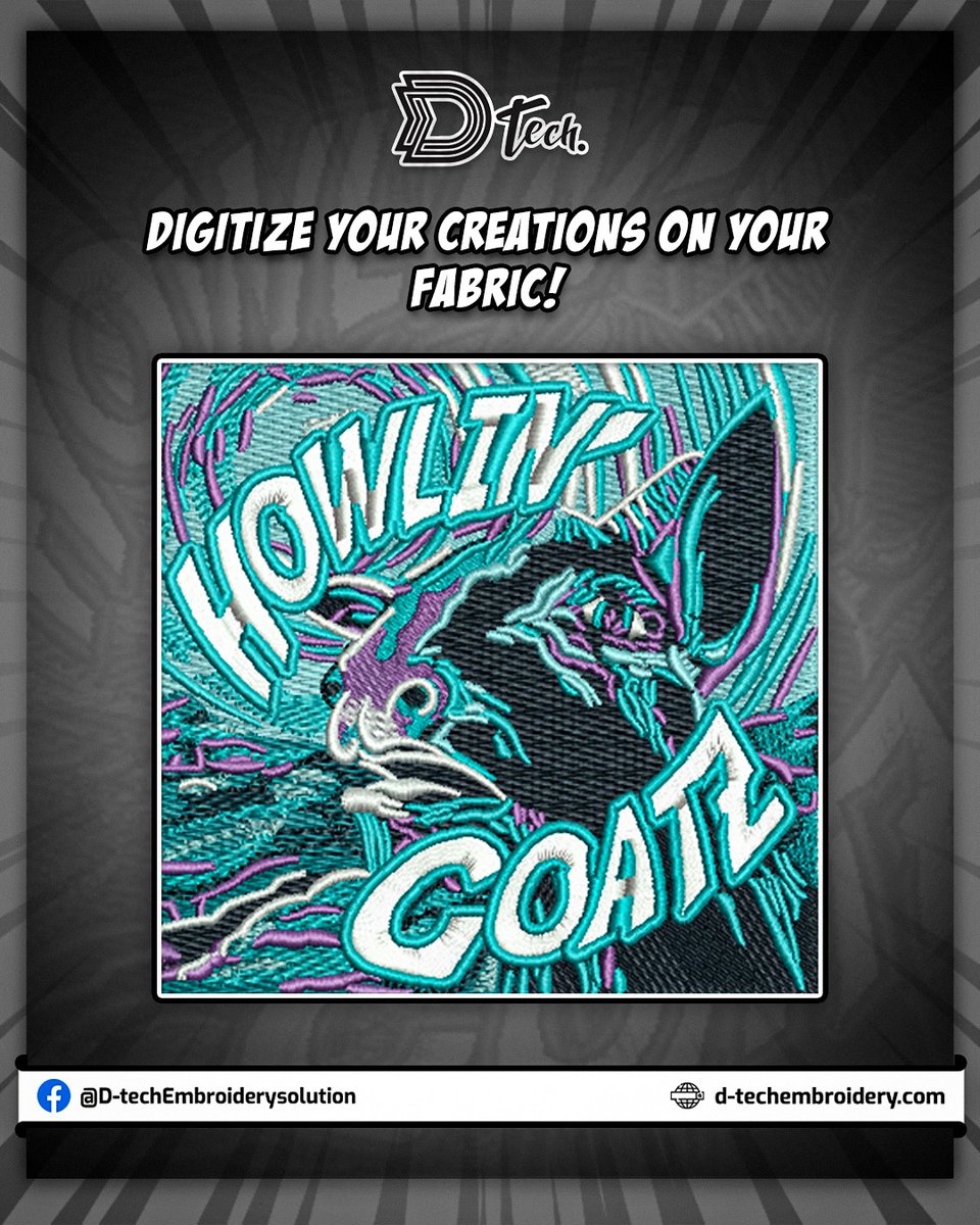 D_techsolution's tweet image. #Digitize your creations on #FABRIC and let the threads do the talking!
Powered by @D_techsolution embroidery magic.
d-techembroidery.com
info@d-techembroidery.com
#EmbroideryDesign #DigitizingMagic #CreativeThreads