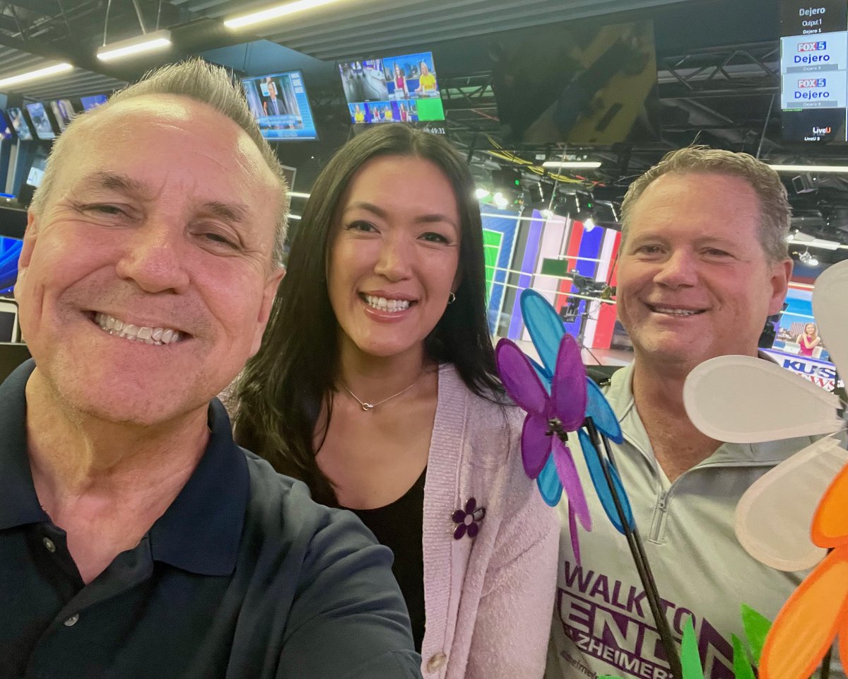 SanDiegoAlz's tweet image. Thank you KUSI and Little Tommy for having us on this morning to talk about the Walk to End Alzheimer's and upcoming August 21st Research Town Hall. Together, we are changing the trajectory of Alzheimer's.
Learn more at alz.org/sandiego.
 #Walk2EndAlz #ENDALZ