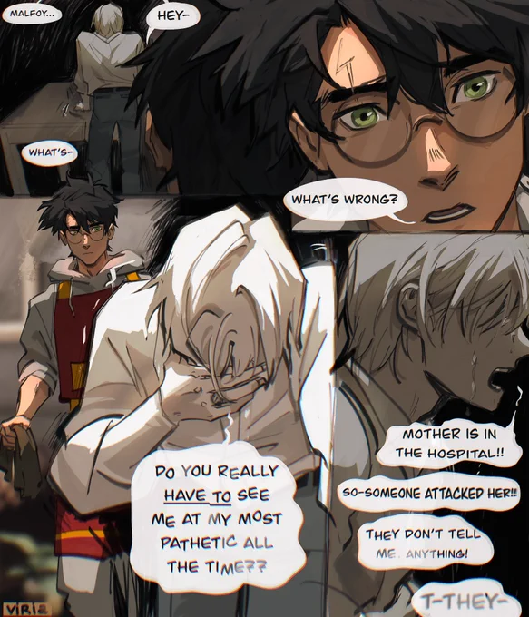 Draco's day could have been better. Harry's burnt the dinner. 1/2 (Grimmauld Roommates AU) #drarry #hpdm