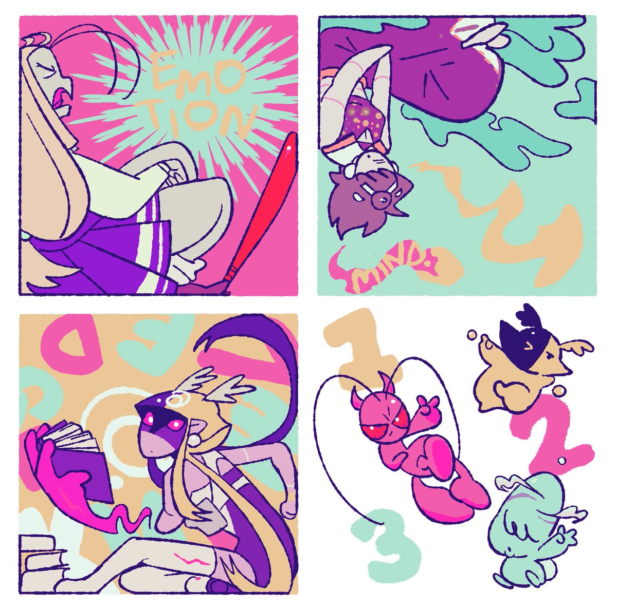 (oc) girlhood &amp; godhood &amp; girlgodtriplethood
