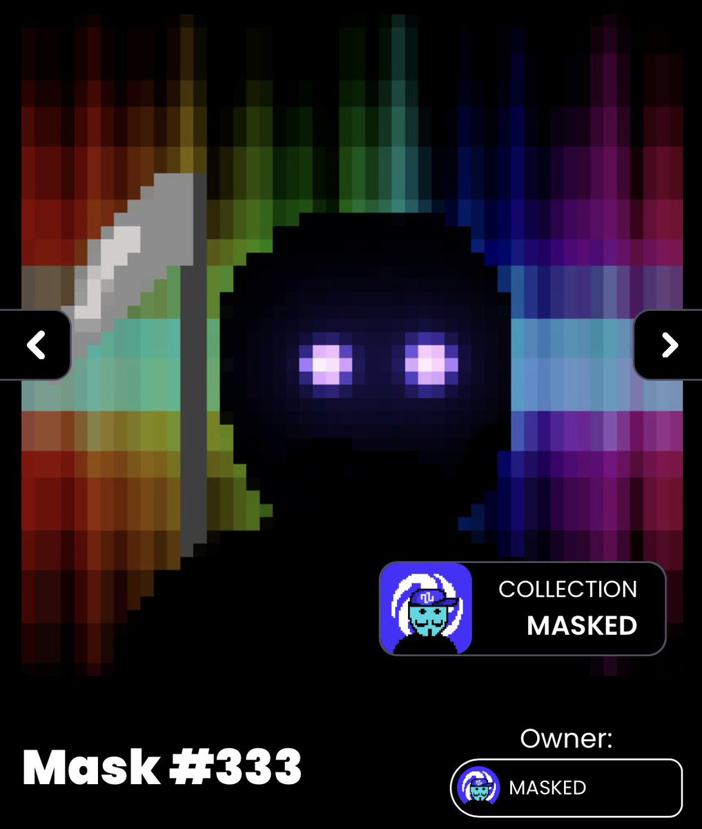 Have we got a giveaway for you…

Our lottery 3 masks are selling for 10 $INJ right now, roughly $150. These masks give you a triple chance in the monthly lottery (current prizes 10.5 and 5.3 $INJ).

They also give you 1 x free mint for MASKED on <a href="/rarible/">Rarible</a> later this month.

In