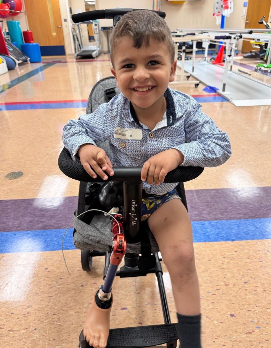 This is the program Loomer &amp; Rubio shut down. 

"Three-year-old Adam has lived through unimaginable loss. On July 7, 2024, while sheltering in a tent in Khan Younis, a bombing claimed the lives of his entire immediate family—his parents, sister, and brother—and cost him his right