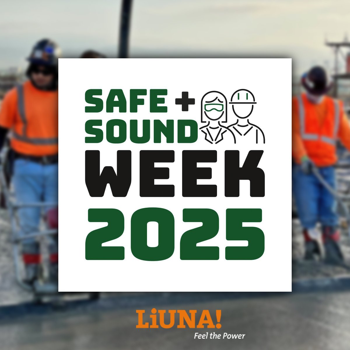 LIUNAmidwest's tweet photo. #LIUNA is committed to being #SafeAndSoundAtWork. We joined #OSHA & #NSC in observing Safe+Sound Week. Find valuable resources to promote #WorkplaceSafety here all year long: https://t.co/8Y67wIpzdM
#SafeAndSoundWeek https://t.co/pWvV2pJWHL