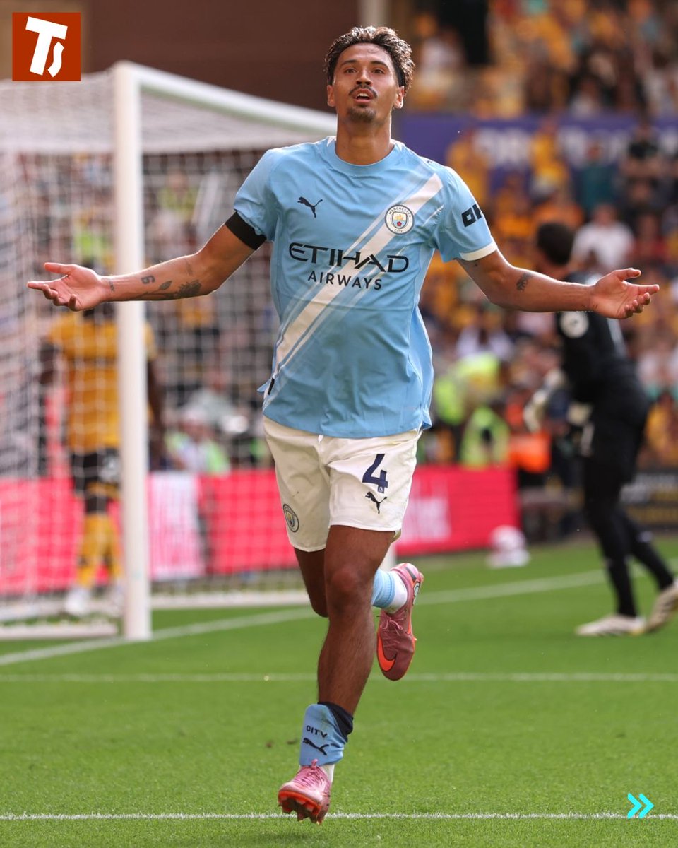 tuttosport's tweet photo. Nuova stagione, vecchie abitudini: #Haaland e #Reijnders partono con il botto ๐ฃ
City avanti 2-0 a fine primo tempo contro il Wolverhampton ๐ฅ
#Tuttosport #WolvesCity https://t.co/hgncpibi3G