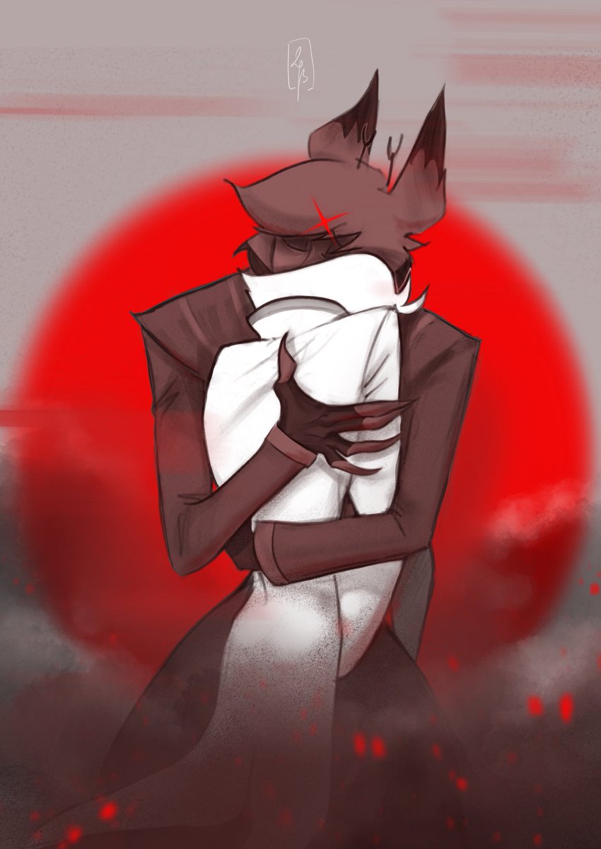 🎵 We’ll meet again, don’t know where, don’t know when… 🎶 

#HazbinHotel #alastor #radioapple