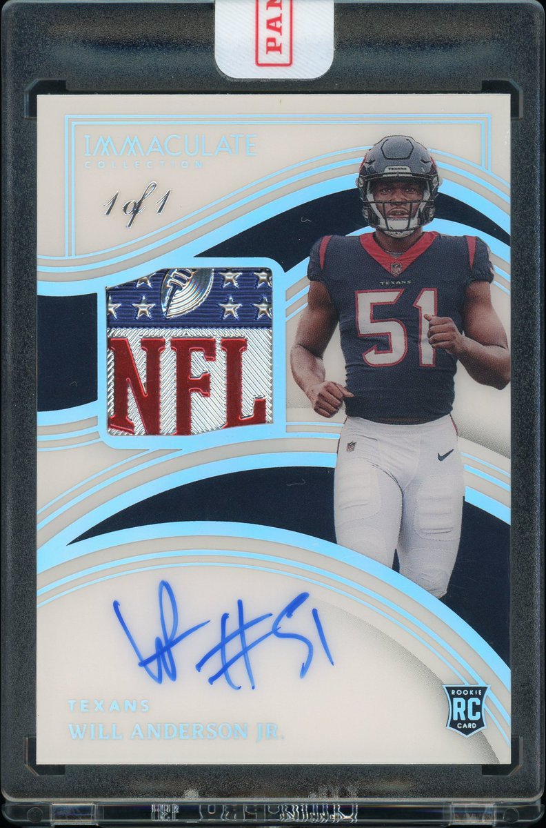 Let’s find a home for this guy.

Jalen Carter shield did $2200.

$1800 here!