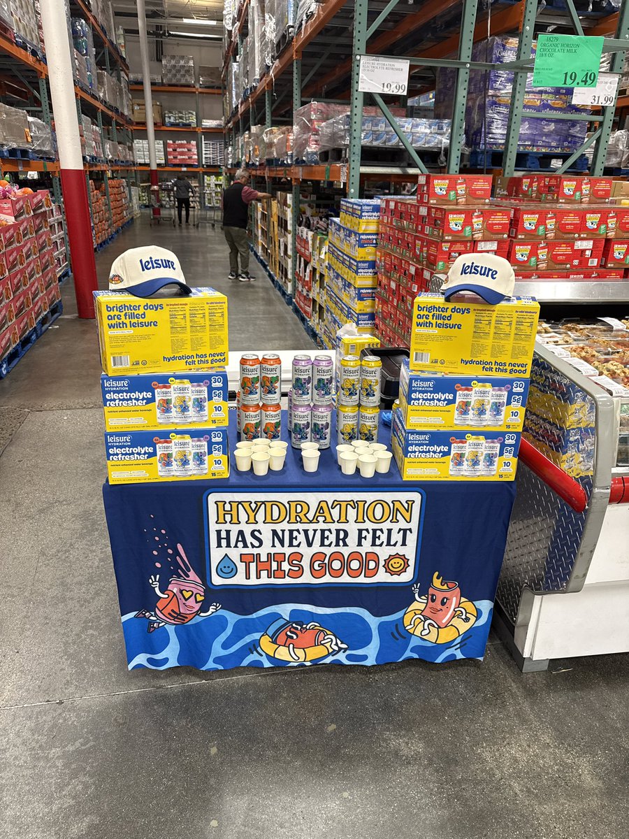 Rolling at the Fountain Valley Costco all day 

Come through if you’re thirsty