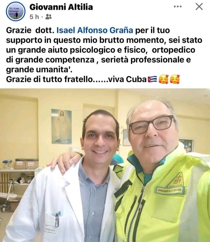 En cada rincón del mundo nuestros profesionales se convierten en verdaderos héroes. Dedican su tiempo y esfuerzo a cuidar a quienes lo necesitan. Su vocación trasciende el simple acto de curar; es un compromiso profundo con la vida #Cuba