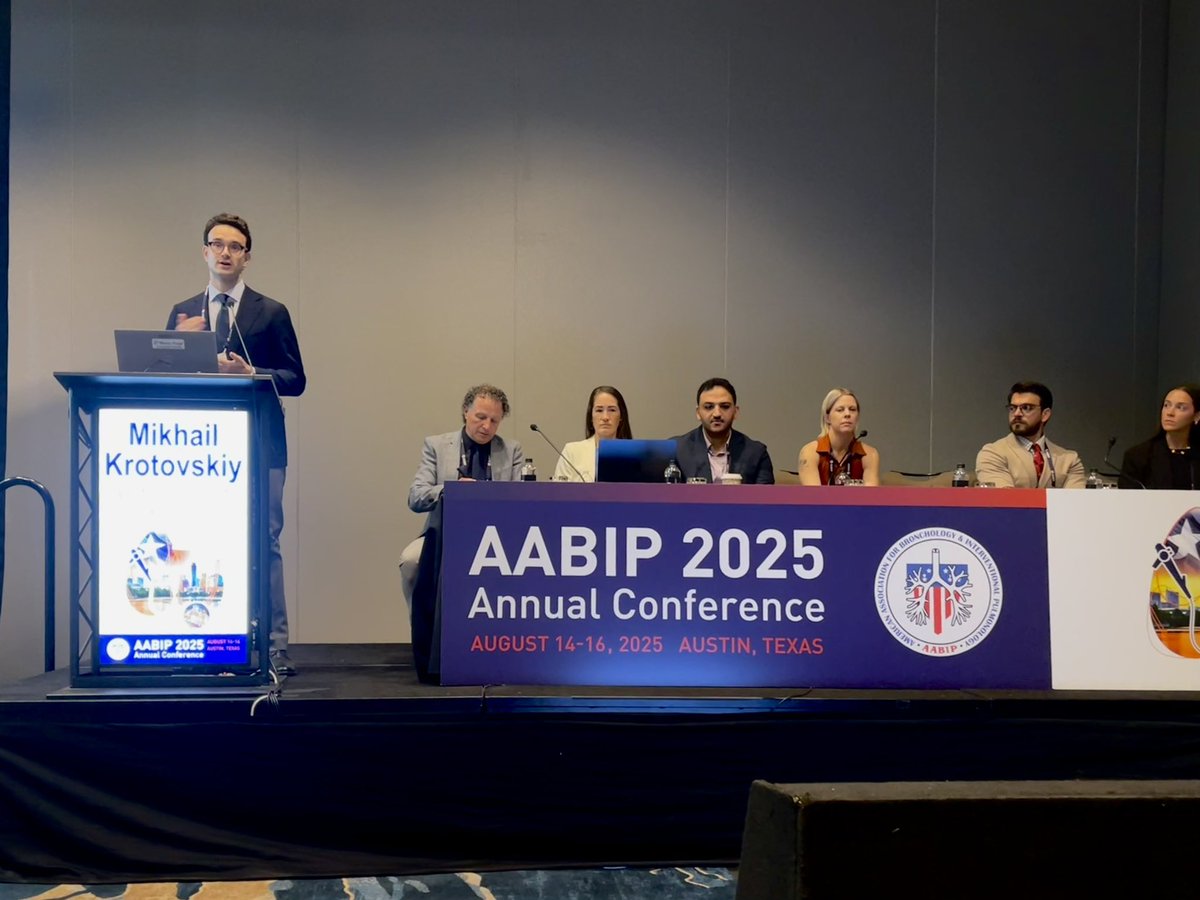Grateful for the chance to present our research at #AABIP2025 ! Huge thanks to <a href="/thakore_sanket/">Sanket Thakore</a> for your guidance and to colleagues for the great discussions.
Now off to try some Texas BBQ in Austin!🍖
