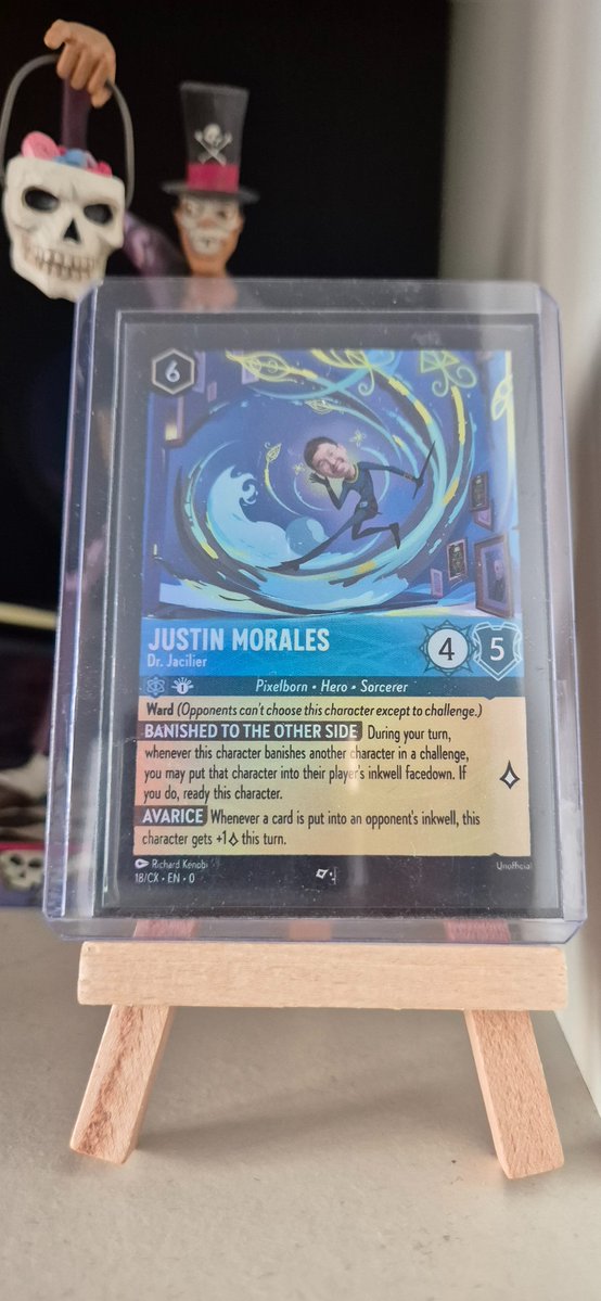 Justin Morales (@dr_jacilier) on Twitter photo Like <a href="/HarlanSweete/">HarlanSweete</a> , I am a proud recipient of one of Richard Kenobi's personalized foil cards. The little pot of greed in the corner is such a fun detail. I love this amazing community 💙 Like <a href="/HarlanSweete/">HarlanSweete</a> , I am a proud recipient of one of Richard Kenobi's personalized foil cards. The little pot of greed in the corner is such a fun detail. I love this amazing community 💙