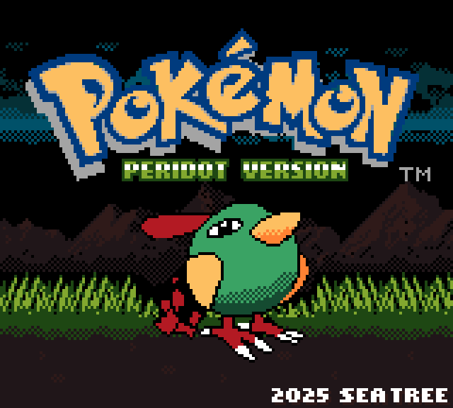 My rom hack, Pokémon Peridot, is now complete.
pokecommunity.com/threads/435205/
Explore a new region and catch Pokémon from Gold &amp; Silver's past.
#romhack #Pokemonromhack