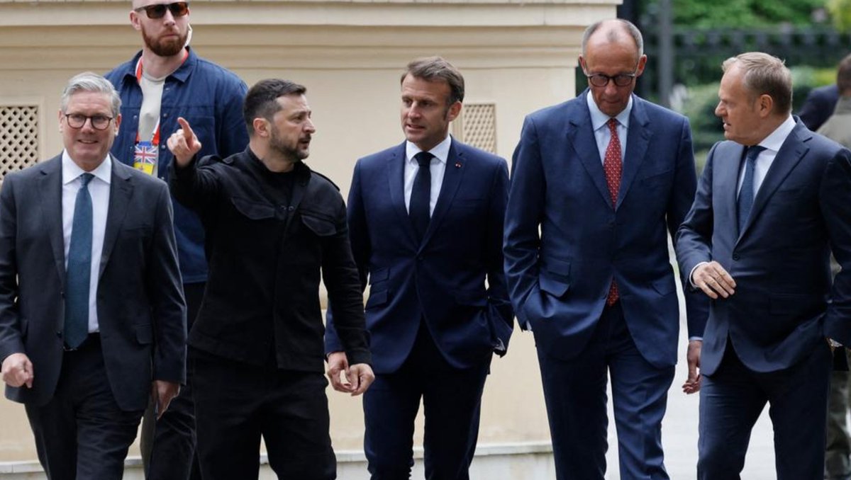 GilbertCollard's tweet image. &quot;Ukraine: &quot;La coalition des volontaires&quot; devient la coalition des invisibles !
 Terrible échec de Macron et de l&apos;Europe !