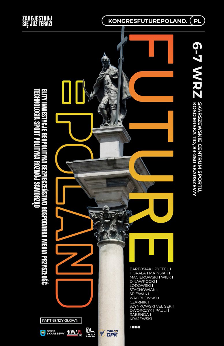 6-7 września, zobaczmy się w Skarszewach! #FUTUREPOLAND