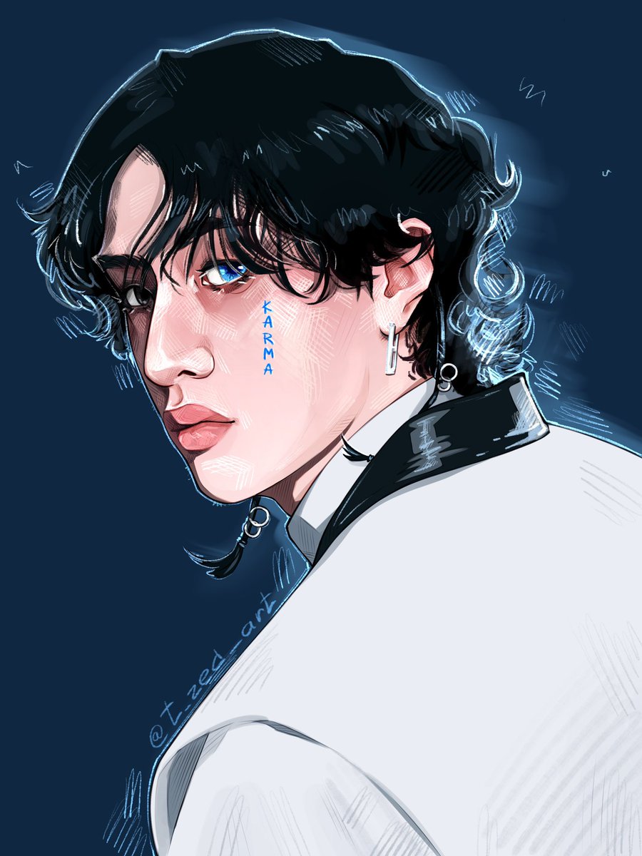 t_zed_art's tweet photo. #KARMA #BangChan https://t.co/HZr9nJCI9x