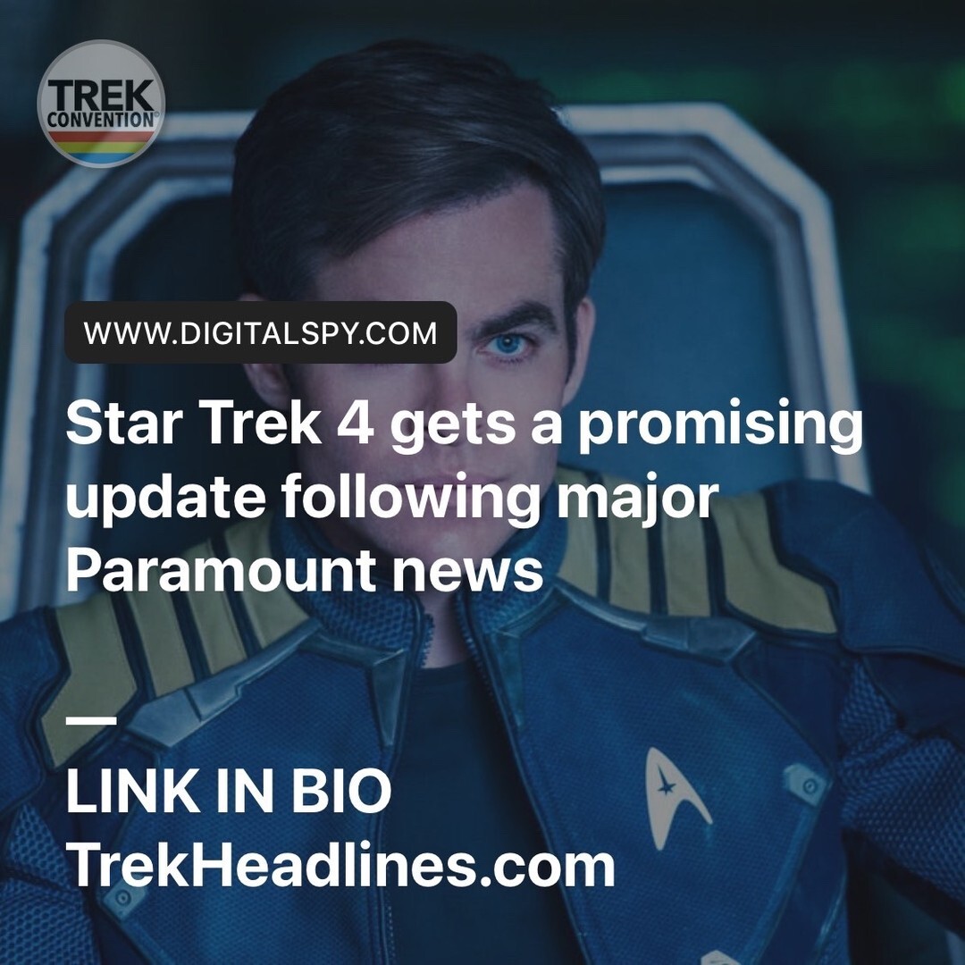 TrekConvention's tweet photo. Star Trek 4 gets a promising update following major Paramount news
—
LINK IN BIO
https://t.co/vAtQqeZX54
#StarTrek #TrekConvention #StarTrekUniverse #ScienceFiction #StarTrek4 #xshare https://t.co/iQJPUUsH6o