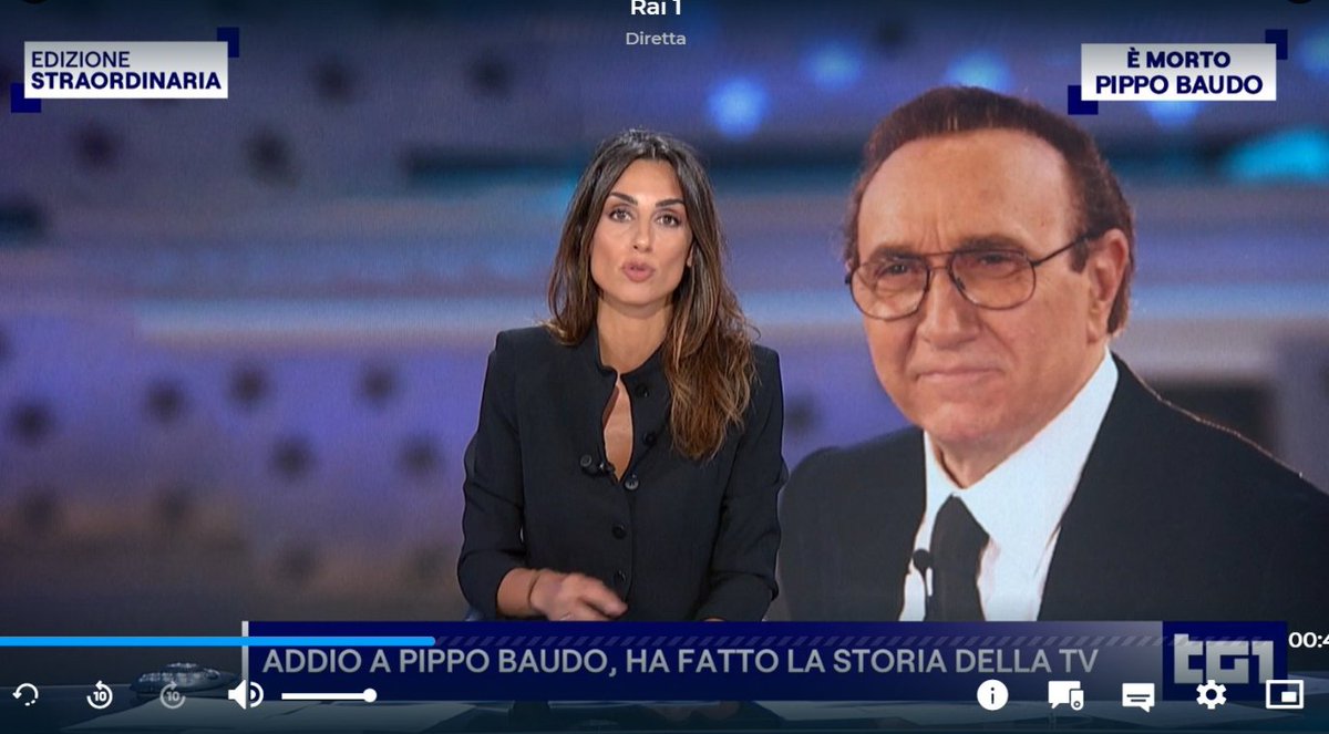Date una medaglia a questa donna che sta conducendo da sola un'edizione straordinaria a suon di interviste a gente in lutto senza perdere mai un colpo

#Pippobaudo