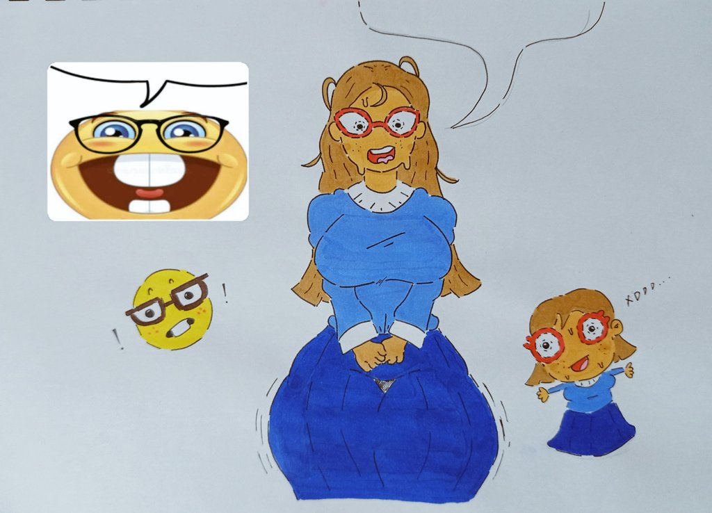 Ms. Lovelett 🩵‼️🔥
.
#Kindergarten #mslovelett  
#kindergarten3 #nerdgirls #fanart